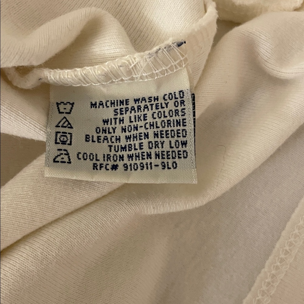 White Stag Cream Ruffle Tank Top - Picture 3 of 3